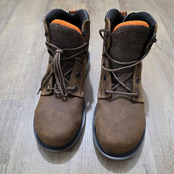 Timberland PRO Men's 9M Brown Work Utility Boots XL Composite Toe Anti-Fatigue - Picture 8 of 11